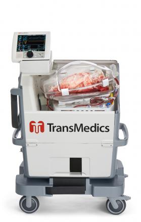 Human Organ in Transmedics machine
