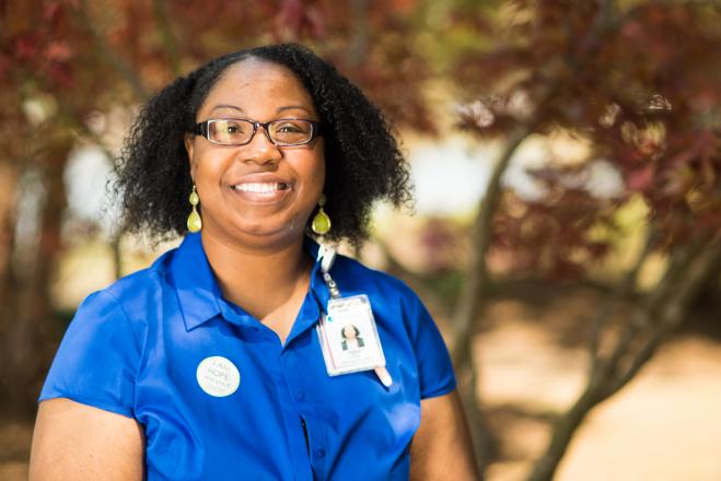 Portrait photo of Gerri, sister of an organ donor