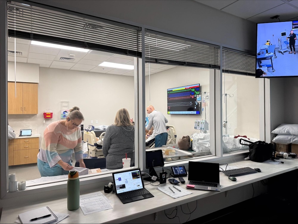 A view of the SIM lab