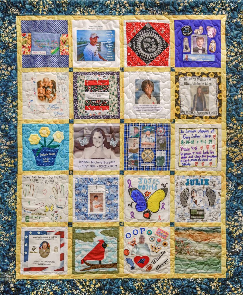 This is the quilt revealed at the 2026 Donor Family Tribute.