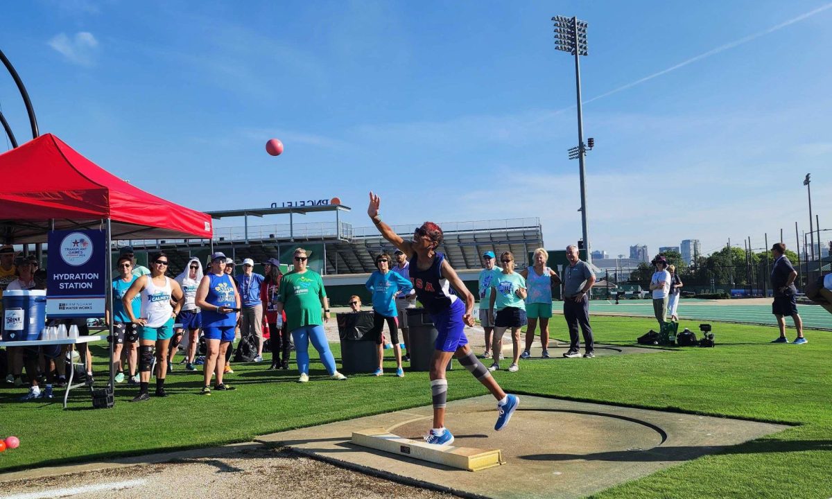 Gold medalist Yvette Williams participates in the 2024 Transplant Games