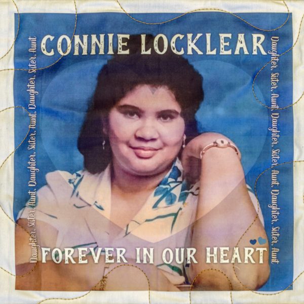 Quilt square for Connie Locklear