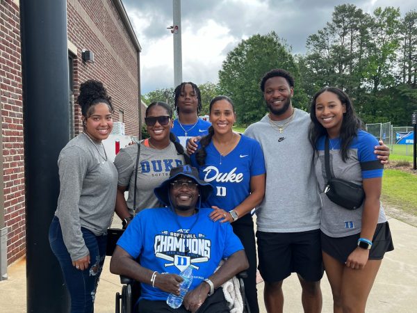 Coach Marissa Young and her family