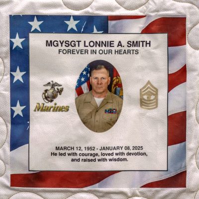 Lonnie Smith Quilt Suare