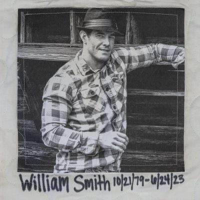 quilt square in memory of William Smith