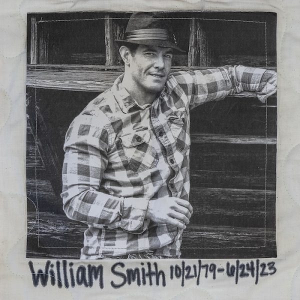 quilt square in memory of William Smith