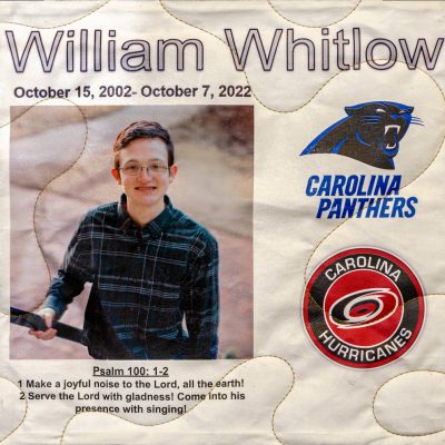 Quilt square for William Whitlow