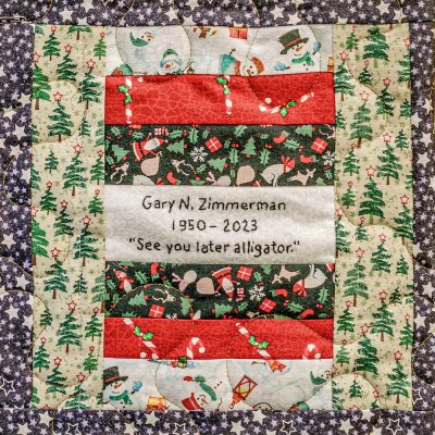 GARY ZIMMERMAN Quilt Square
