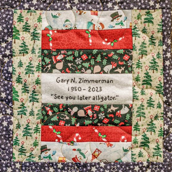 GARY ZIMMERMAN Quilt Square