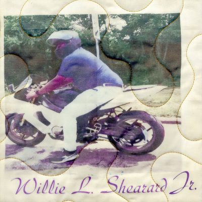 Quilt square for Willie Shearard